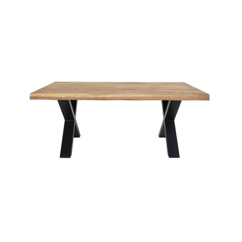 Calvi-table Basse En Chêne Massif 70x120 Cm