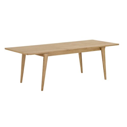 Bona-table à Manger Avec Allonge 8/10 Personnes 180 Cm, Chêne