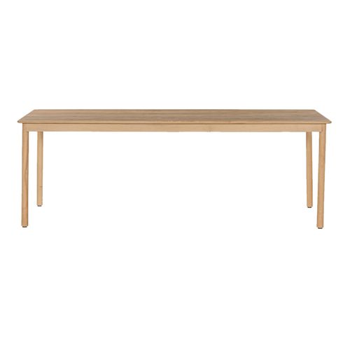 Roveri-table à Manger Rectangulaire L.220 Cm Chêne