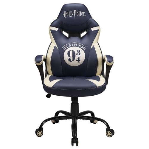 Chaise Gaming Harry Potter Platform 9 3/4, Fauteuil Gamer Bleu Taille S/m