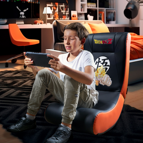 Subsonic - Chaise à Bascule, Rocking Chair Dragon Ball, Pouf Gamer Simili Cuir Et Broderies
