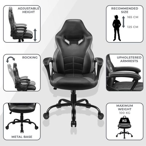 Chaise Gaming Enfant Batman - Power Up