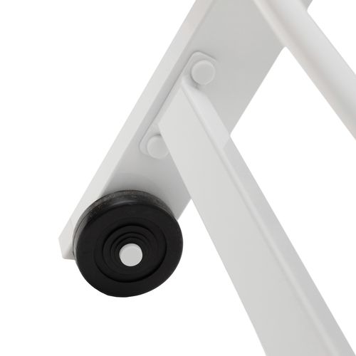 Bain De Soleil Barbados En Textilène Taupe - Aluminium Blanc