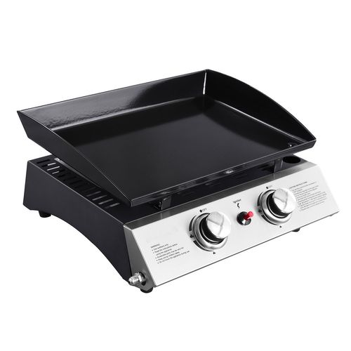 Plancha Au Gaz Mala - 2 Brûleurs 5kw