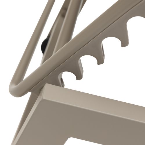 Bain De Soleil Barbados En Textilène Taupe - Aluminium Taupe