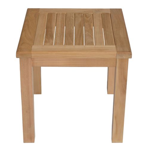 Table D'appoint Carrée En Teck 45cm Java