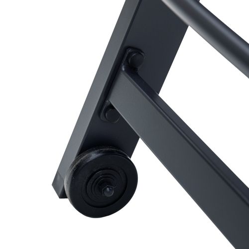 Bain De Soleil Barbados En Textilène Bleu Gris - Aluminium Anthracite