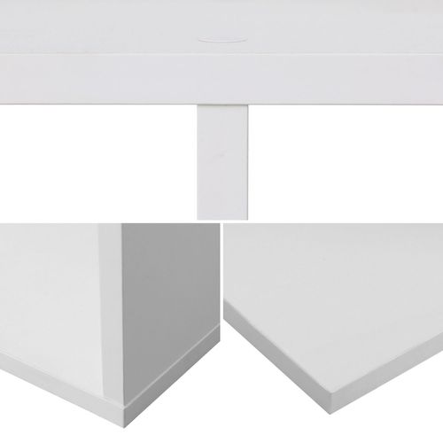 Bibliothèque 6 Étagères Blanche Virginia