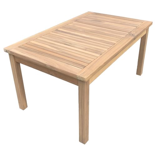 Salon De Jardin En Acacia 4 Places Goa - Coussins Sable