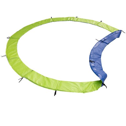 Trampoline 245cm Réversible Bleu/vert Canberra + Échelle, Bâche Et Kit D'ancrage