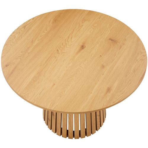 Table à Manger Ronde 110cm Style Scandinave Liv