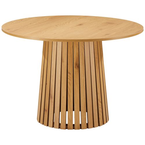 Table à Manger Ronde 110cm Style Scandinave Liv
