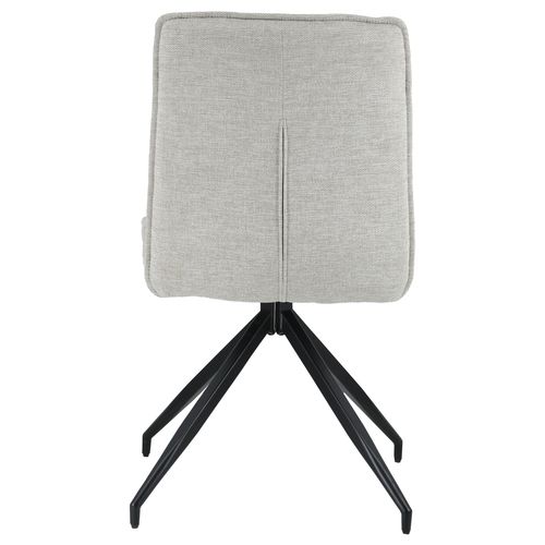 Lot De 2 Chaises En Tissu Beige Aren