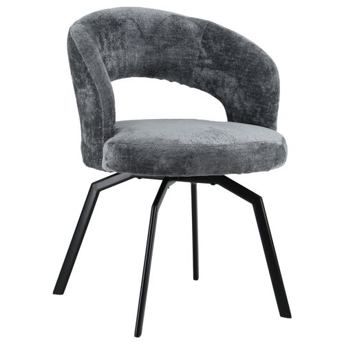 Chaise En Chenille Grise Ehba