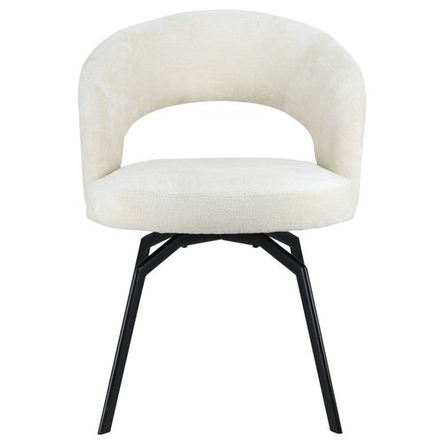 Chaise En Chenille Beige Ehba