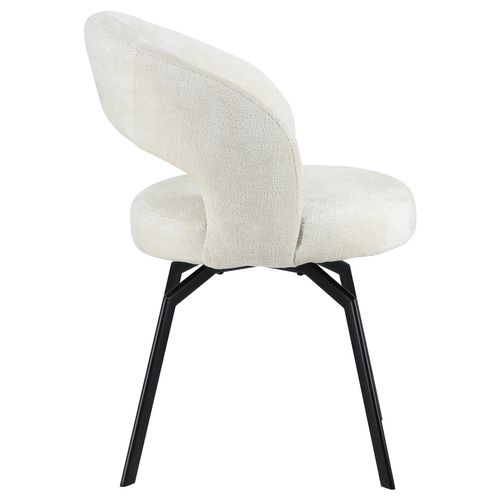 Chaise En Chenille Beige Ehba