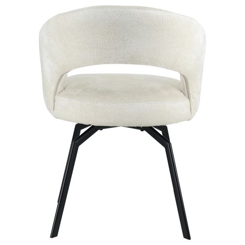 Chaise En Chenille Beige Ehba