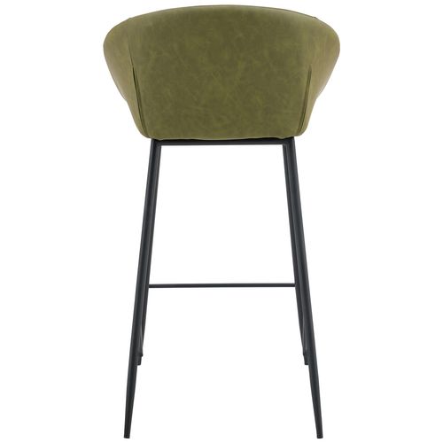Lot De 2 Tabourets De Bar En Simili Vert Achille