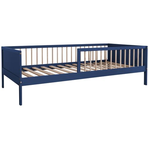 Lit Pour Enfant 190x90cm Bleu Foncé Adam
