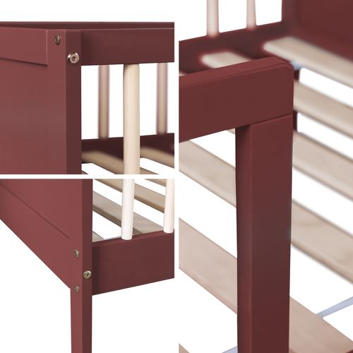 Lit Pour Enfant 190x90cm Terracotta Adam