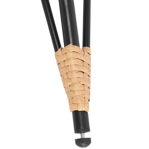 Lot De 2 Fauteuils En Rotin Synthétique Avec Coussins Aiko