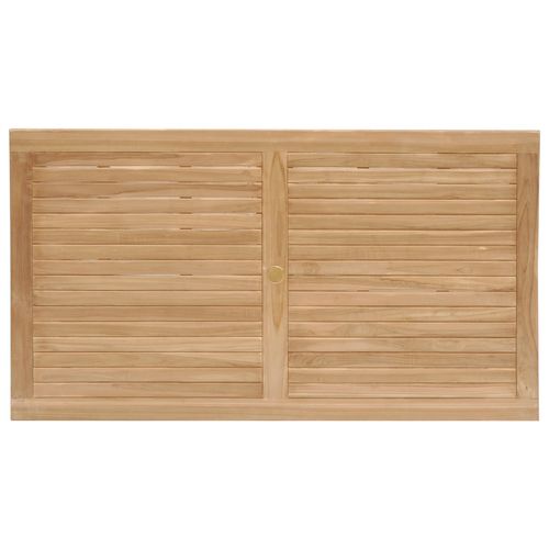 Salon De Jardin En Teck Java Avec Chaises En Aluminium Vert Sauge - 8 Places