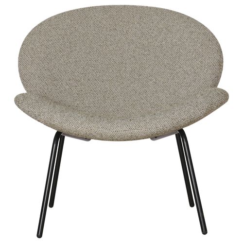 Fauteuil En Tissu Vert Chiné Sacha