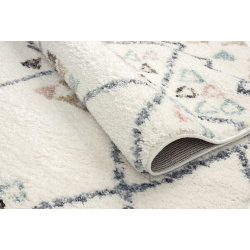 Tapis De Salon Laine Crème  Polypropylène 160x230 Cm