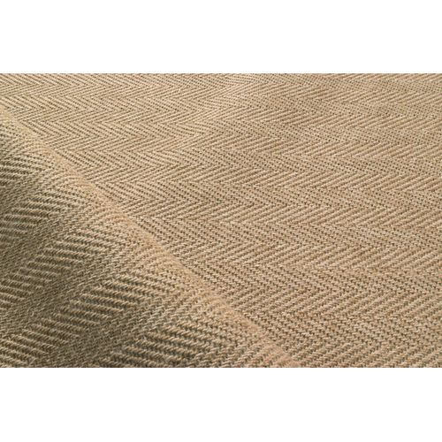 Tapis De Salon Intérieur Extérieur Rectangle Nature  Aspect Jute Beige 60x90cm