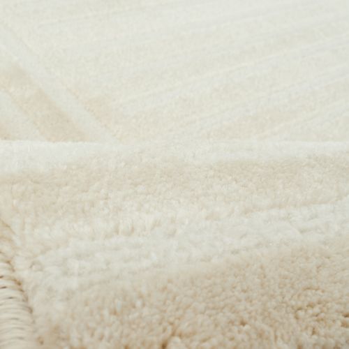 Tapis De Salon Crème Graphique Bianca 160x230 Cm