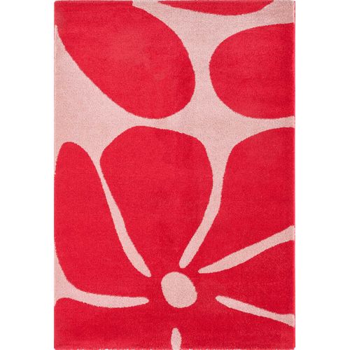 Tapis Intérieur à Poils Longs Groovy 385 Rouge 80 X 140 Cm