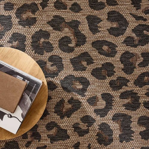 Tapis D'intérieur Et Extérieur Marron Motif Léopard Savanna 200x290