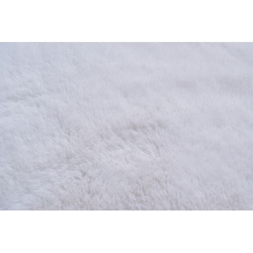 Tapis De Salon Ava Très Doux Blanc 80x150