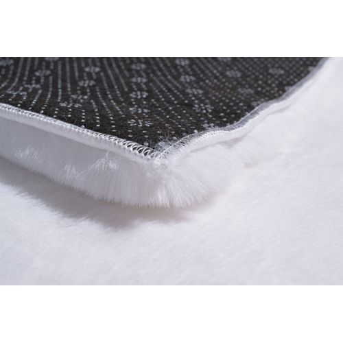 Tapis De Salon Ava Très Doux Blanc 120x160