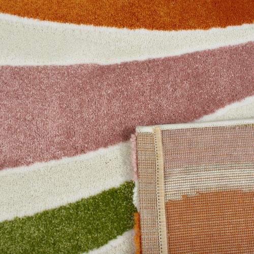 Tapis De Salon Memphis Géométrique Multicolore 200x290