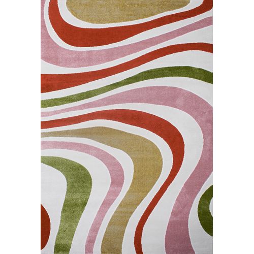 Tapis De Salon Memphis Géométrique Multicolore 200x290