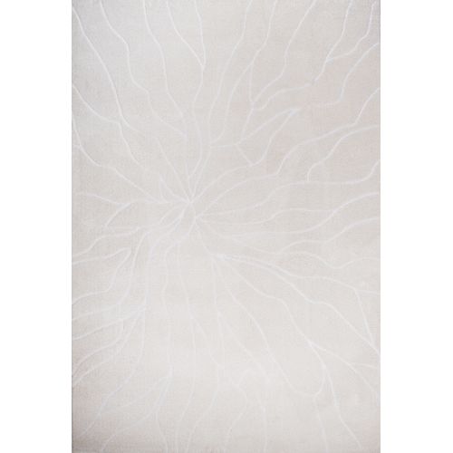 Tapis De Salon Memphis Géométrique Crème 80x150