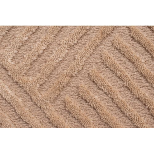 Tapis De Salon Beige Graphique Bianca Diamètre 120