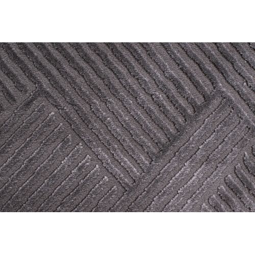 Tapis De Salon Gris Graphique Bianca Diamètre 120