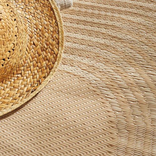 Tapis Vague Beige Extérieur Capri 150x220