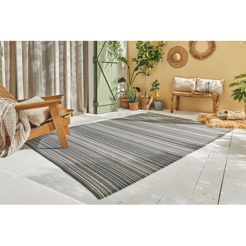 Tapis Multocolore Gris Extérieur Capri 120x160