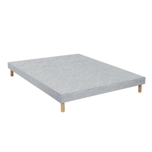 Sommier Essenzia Tradition Graphic 13cm Blanc 70x200 Lattes