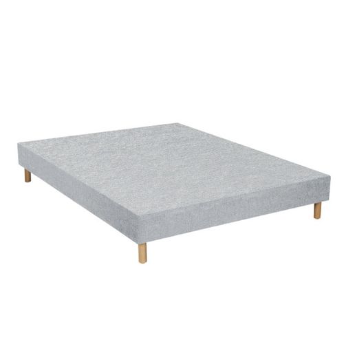 Sommier Essenzia Tradition Graphic 19cm Blanc 160x190 Lattes