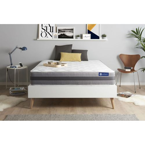 Matelas Mémoire De Forme 200x200 Actimemo Relax - Ep: 24cm - Confort Mi-ferme