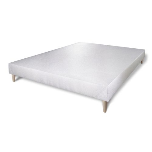 Ensemble Matelas Mémoire De Forme 140x190 Regen Ep:24cm - Sommier Blanc