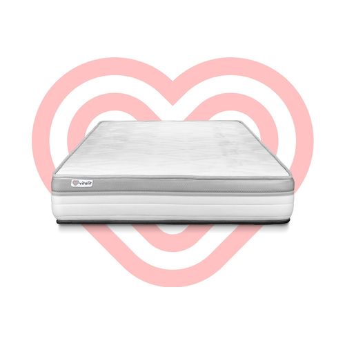 Matelas Mousse 90x190 Vital Relax - Ep: 18cm - Confort Ferme