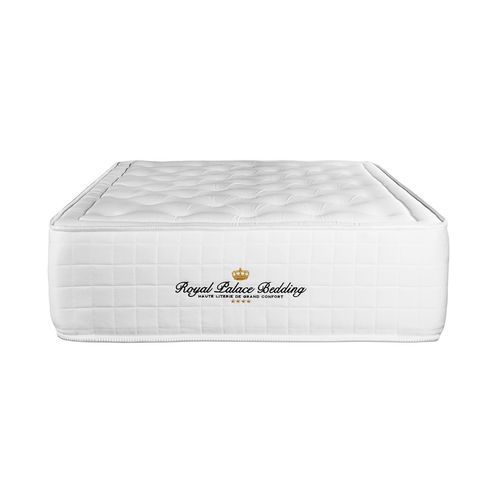 Ensemble Matelas Mémoire De Forme 90x200 Buckingham Ep:30 Cm - Sommier Kit Noir