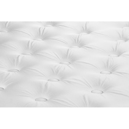 Ensemble Matelas Mémoire De Forme 90x200 Buckingham Ep:30 Cm - Sommier Kit Noir