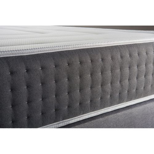 Matelas Ressorts Ensachés Et Mémoire De Forme 90x200 Vingt-six - Ep: 26cm - Confort Ferme