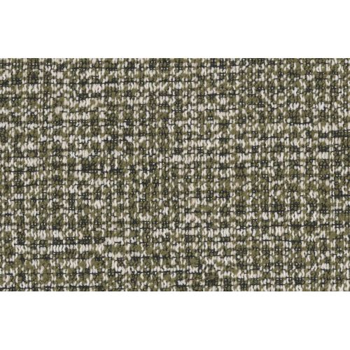 Canapé D'angle Convertible 5 Places - Tissu Tweed - Vert